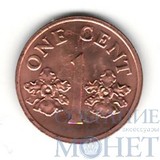 1 цент, 1994 г., Сингапур, UNC