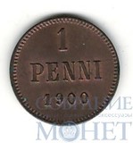 Монета для Финляндии: 1 пенни, 1900 г., UNC