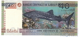 40 франков, 2017 г., Джибути