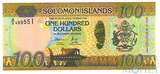 100 долларов, 2016 г., Соломоновы острова