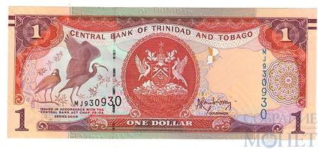 1 доллар, 2006(2014) г., Тринидад и Тобаго