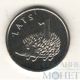 1 лат, 2012 г., Латвия