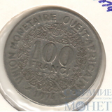 100 франков, 1974 г., Западная Африка