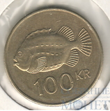 100 крон, 2006 г., Ni-Br, Исландия