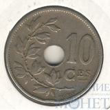 10 сентим, 1920 г., Cu-Ni, Бельгия