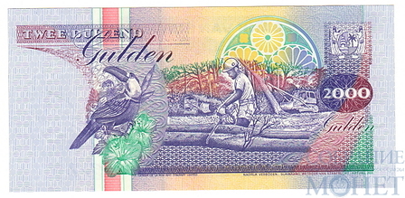 2000 гульденов, 1995 г., Суринам