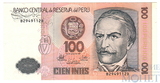 100 инти, 1987 г., Перу