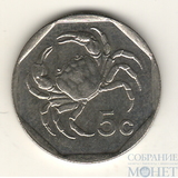 5 центов, 1998 г., Мальта