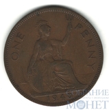 1 пенни, 1940 г., Великобритания, Георг VI