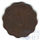 1 пиастр, 1945 г., Кипр