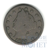 5 центов, 1897 г., США