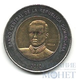 10 песо, 2010 г., Доминикана