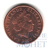 1 цент, 2002 г., Каймановы острова
