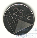 25 центов, 1986 г., Аруба