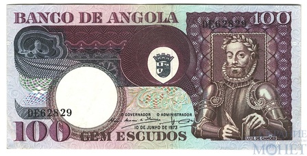 100 эскудо, 1973 г., Ангола