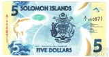 5 долларов, 2019 г., Соломоновы острова
