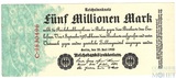 5000000(5 милн.) марок, 1923 г., Германия