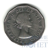 5 центов, 1962 г., Канада(Королева Елизавета II)