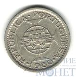 5 эскудо, серебро, 1960 г., Мозамбик
