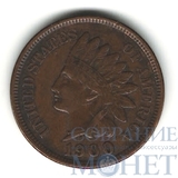 1 цент, 1900 г., США