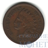 1 цент, 1904 г., США