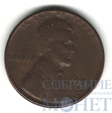 1 цент, 1953 г., США, D