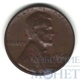 1 цент, 1968 г., США, D