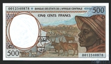 500 франков, 2000 г., Конго
