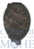 копейка, серебро, 1613-1645 гг.., Московский денежный двор, М