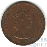 2 цента, 1965 г., Британские карибские территории