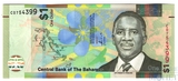 1 доллар, 2017 г., Багамы