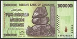 200000000 долларов, 2008 г., Зимбабве