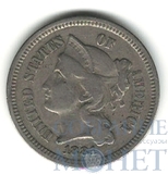 3 цента, 1881 г., США