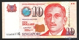 10 долларов, 1999 г., Сингапур