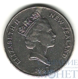 10 центов, 1987 г., Новая Зеландия(Королева Елизавета II)