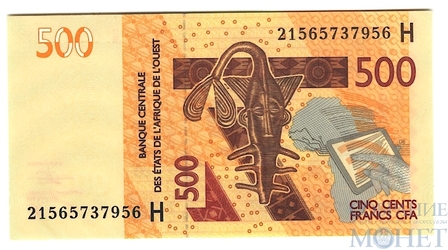 500 франков, 2002 г., CFA(Нигер)