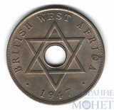 1 пенни, 1947 г., Британская Западная Африка