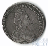 1 рубль, серебро, 1780 г., СПБ ИЗ