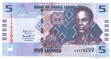 5 леоне, 2022 г., Сьерра-Леоне