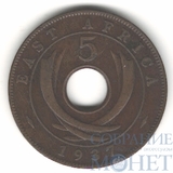 5 центов, 1937 г., Восточная Африка