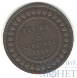 5 сентим, 1914 г., Тунис