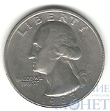 25 центов, 1983 г., Р, США(Джордж Вашингтон)