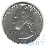 25 центов, 1994 г., Р, США(Джордж Вашингтон)