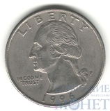 25 центов, 1996 г., Р, США(Джордж Вашингтон)