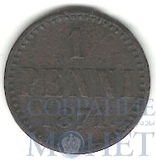 Монета для Финляндии: 1 пенни, 1871 г.
