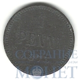 Монета для Финляндии: 1 пенни, 1873 г.