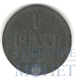 Монета для Финляндии: 1 пенни, 1888 г.