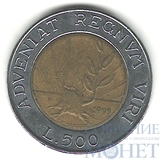500 лир, 1993 г., Сан-Марино