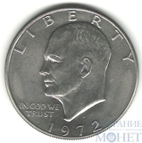 1 доллар, 1972 г., D, США