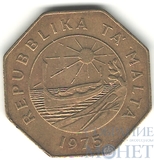 25 центов, 1975 г., Мальта